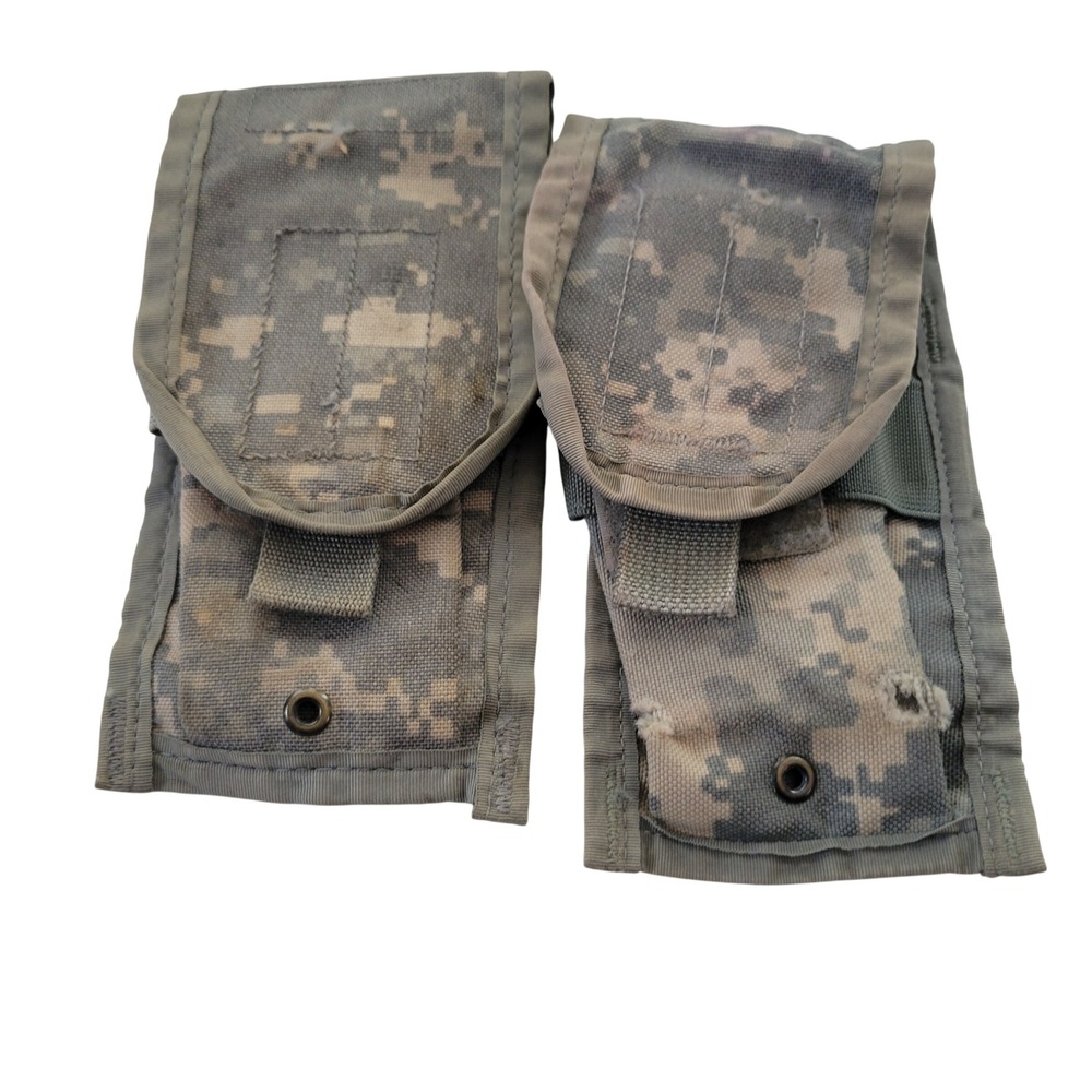 Vintage Molle II Magazine Pouch ACU Digital UCP Double 223 556 Hunting‎ Military